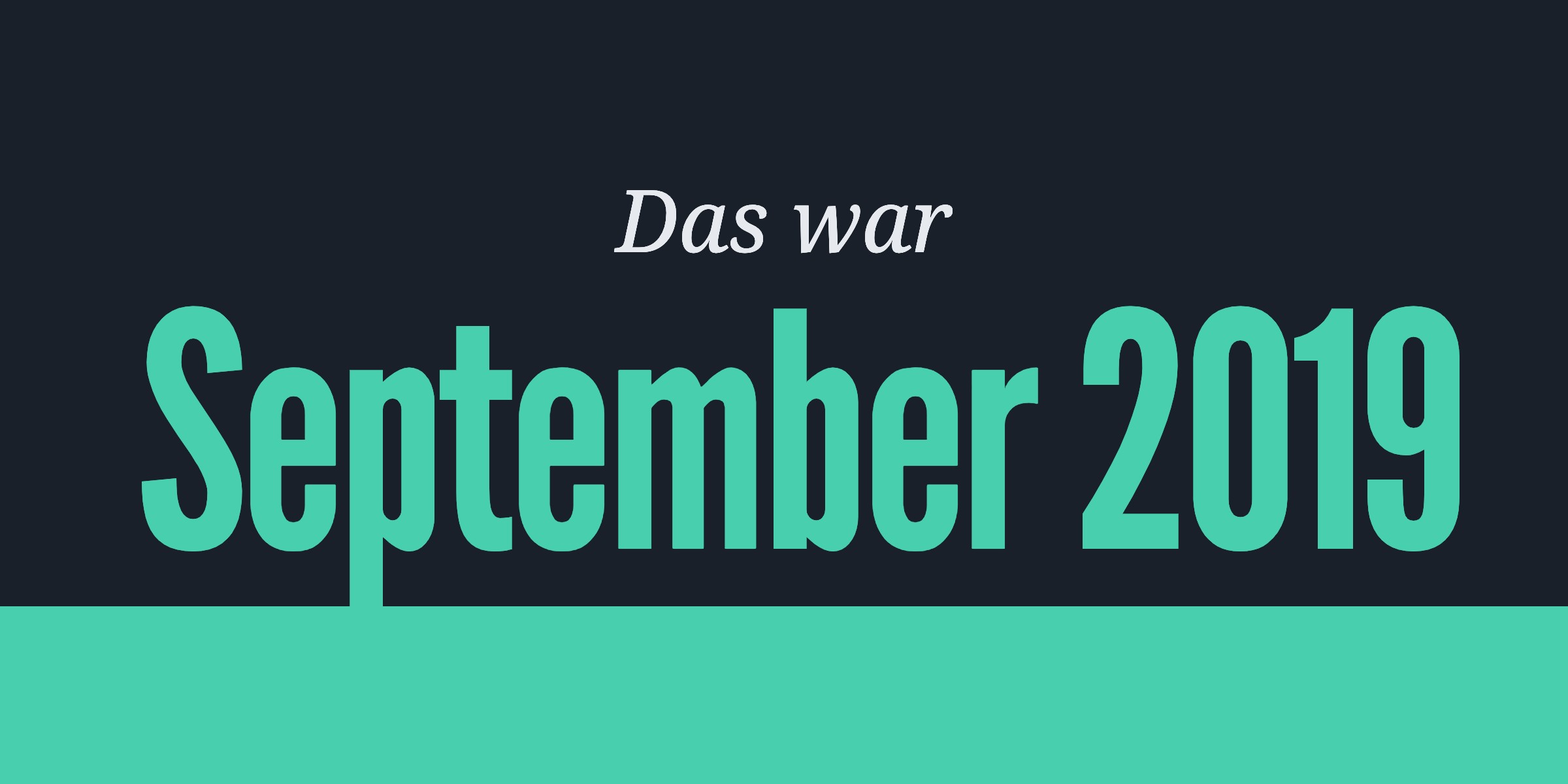 You are currently viewing Der Parkwelten-September 2019 im Rückblick