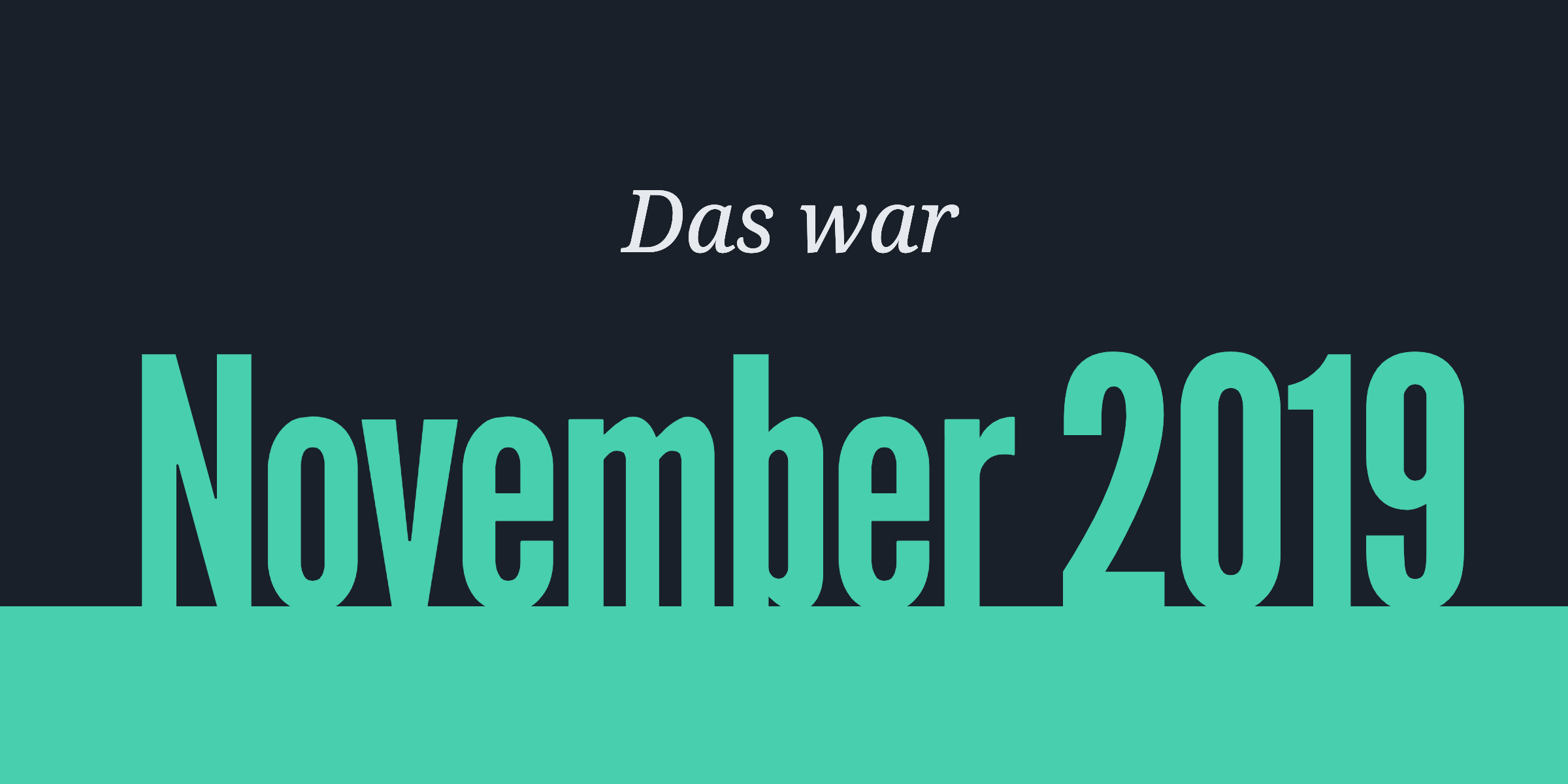 You are currently viewing Der Parkwelten-November 2019 im Rückblick