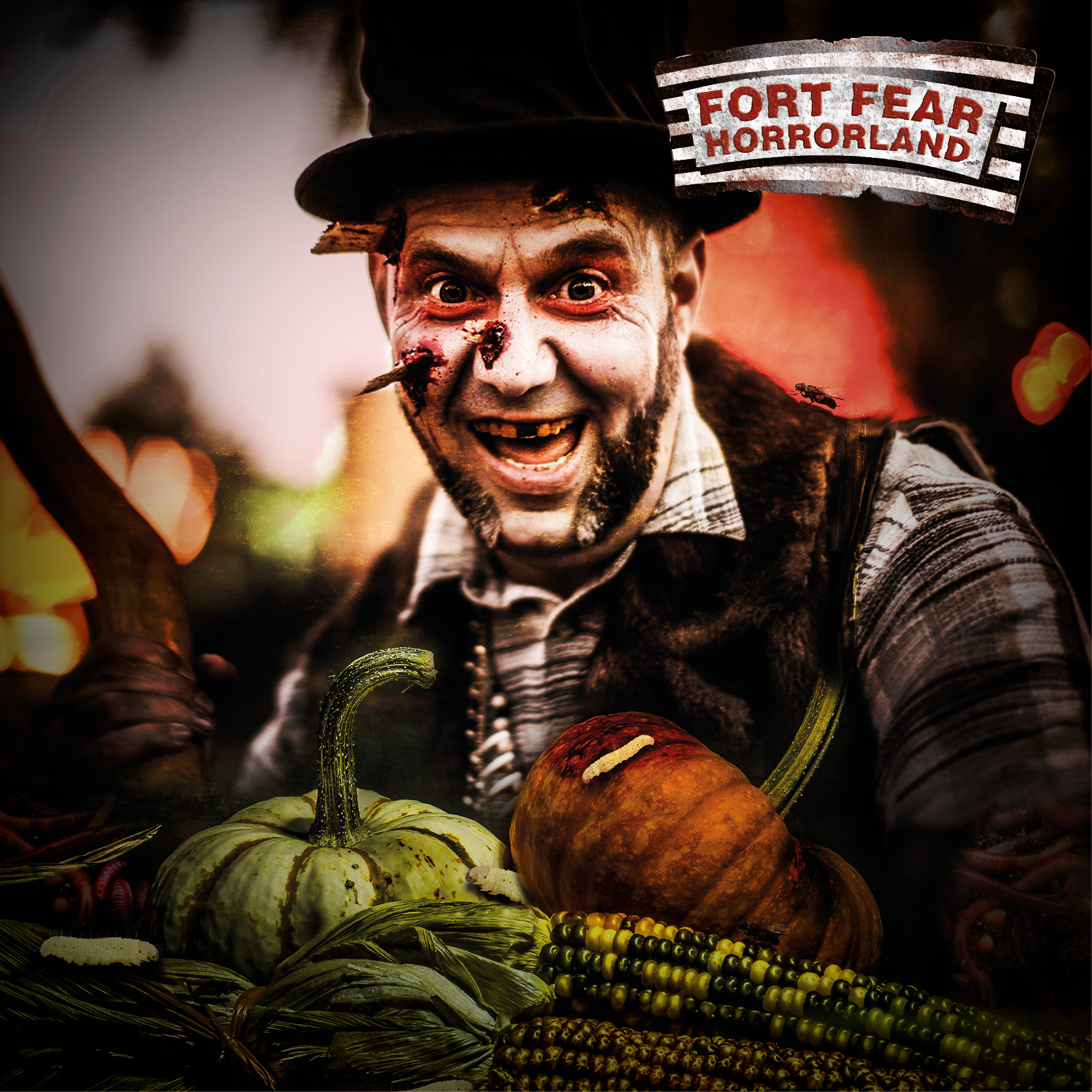 Read more about the article Fort Fear Horrorland mit skurrilem Farmers Market und neuem Kids-Maze