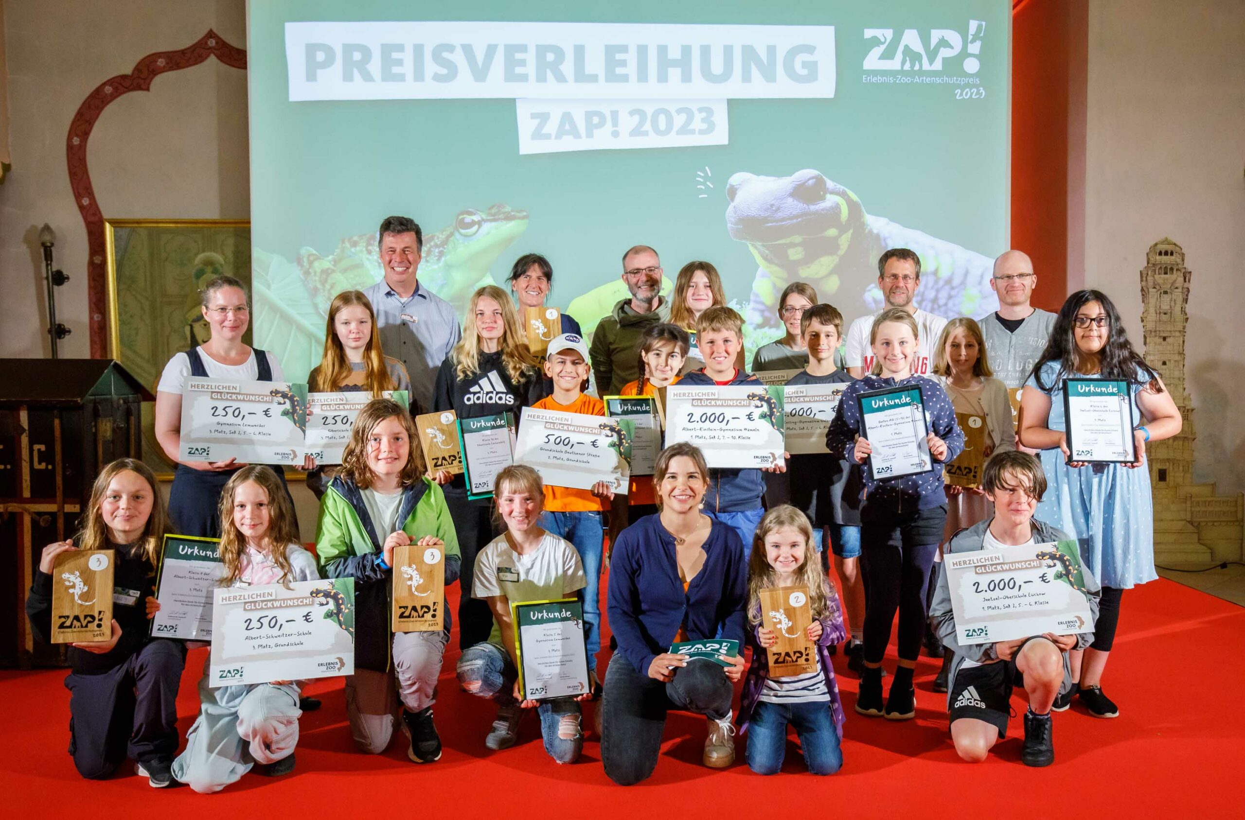 Read more about the article ZOO-ARTENSCHUTZ-PREIS ZAP! 2023: JUGEND SCHÜTZT AMPHIBIEN